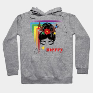 Merry and Bright Baubles Hoodie